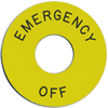 emergency off switch label
