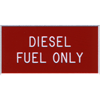 diesel fuel label